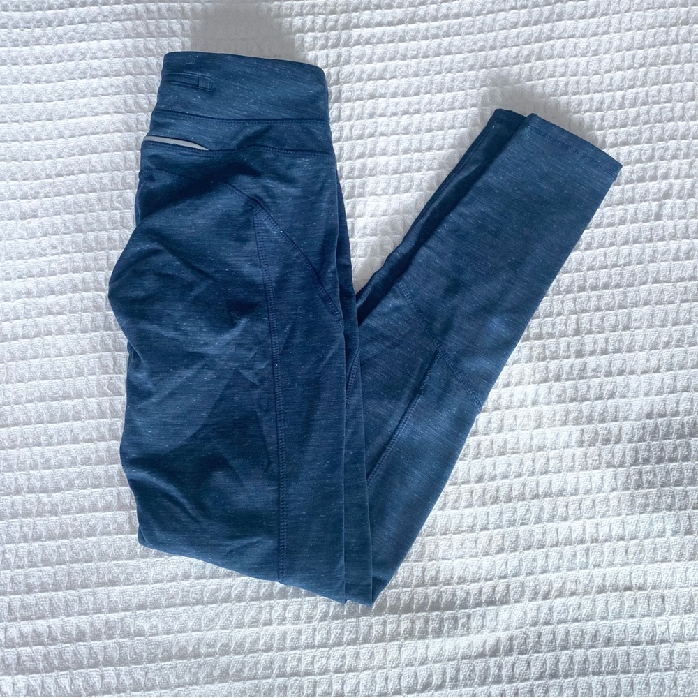 Kyodan heathered blue active leggings size XS